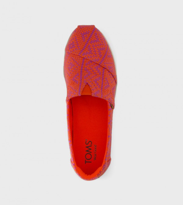 Toms Toms - Red Casual Slip-ons