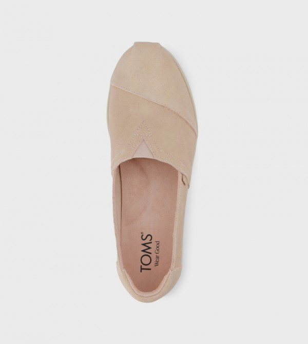 Toms  Slip-Ons - Pink Casual Slip-ons