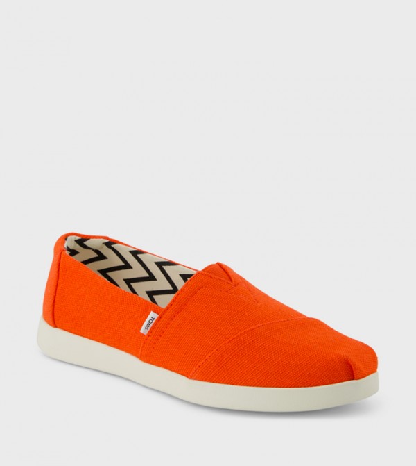 تومز تومز - أحمر  Casual Slip-ons