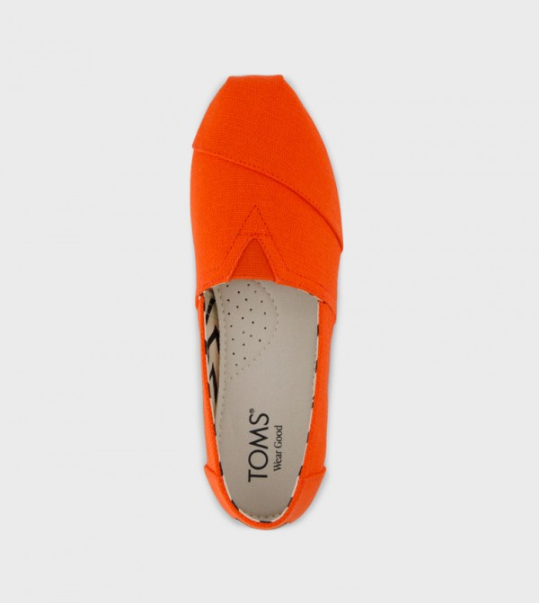 تومز  toms-alpargata - أحمر  سهل الارتداء
