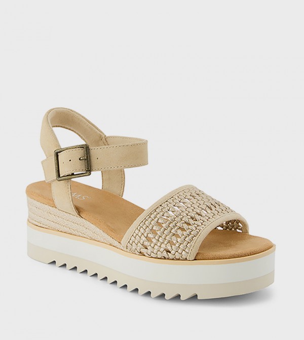 Toms Toms - Beige Wedges