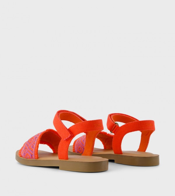 Toms  Footwear - Orange Flat Sandals