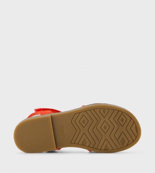 Toms  Footwear - Orange Flat Sandals