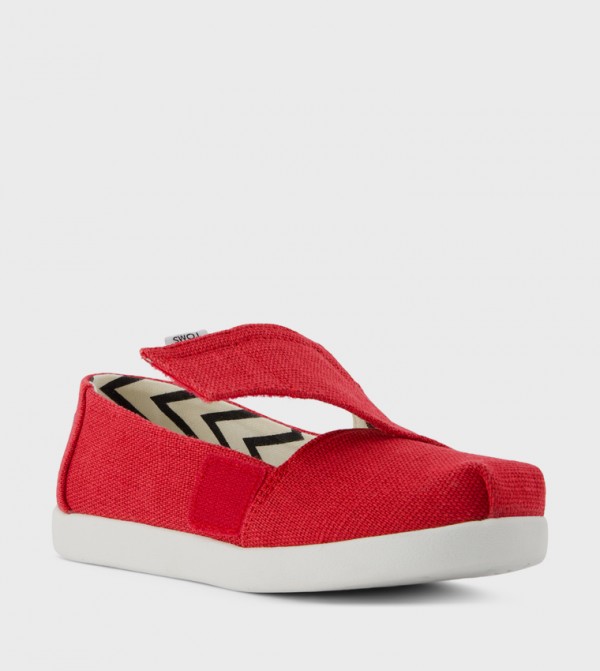 Toms Toms - Red Casual Slip-On's