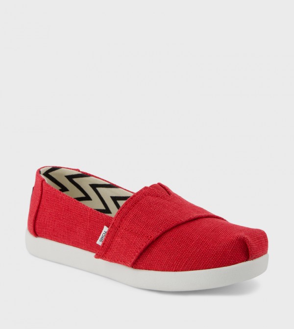 Toms Toms - Red Casual Slip-On's