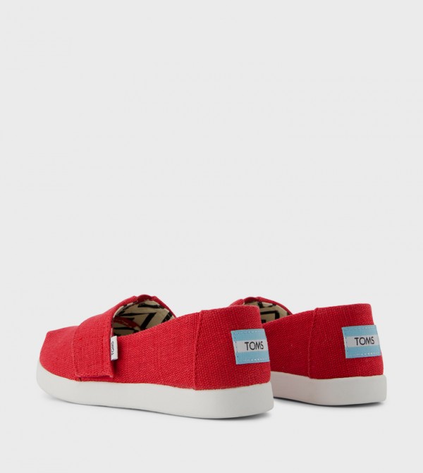 Toms Toms - Red Casual Slip-On's
