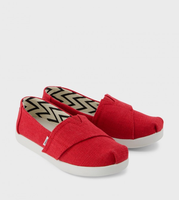 Toms Toms - Red Casual Slip-On's