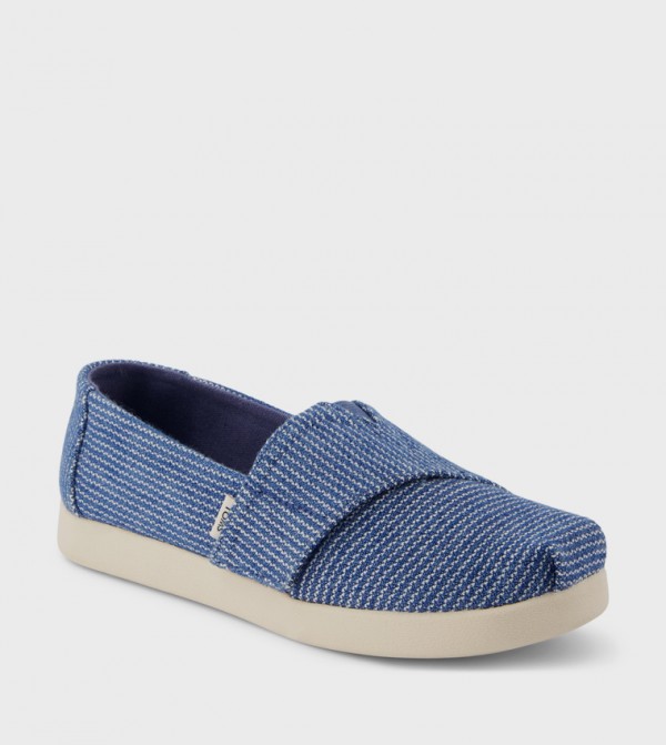 Toms Toms - Navy Casual Slip-On's