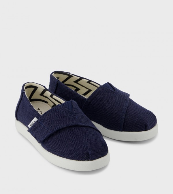 Toms Toms - Navy Casual Slip-On's