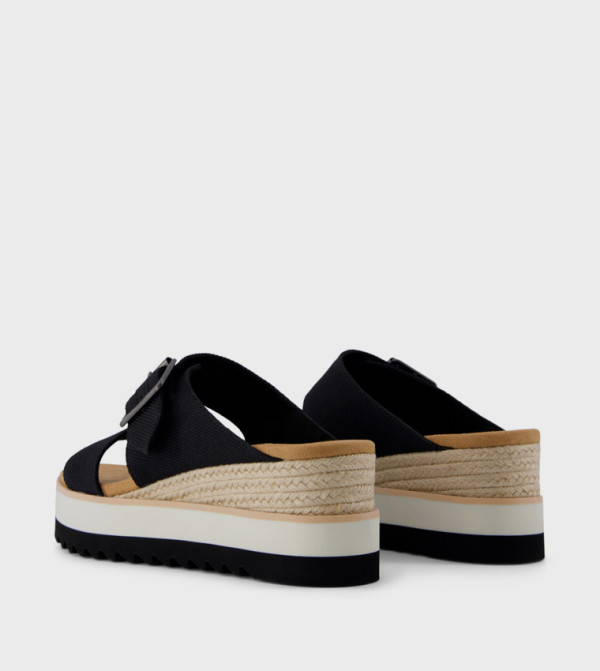 Toms  - Black Wedges