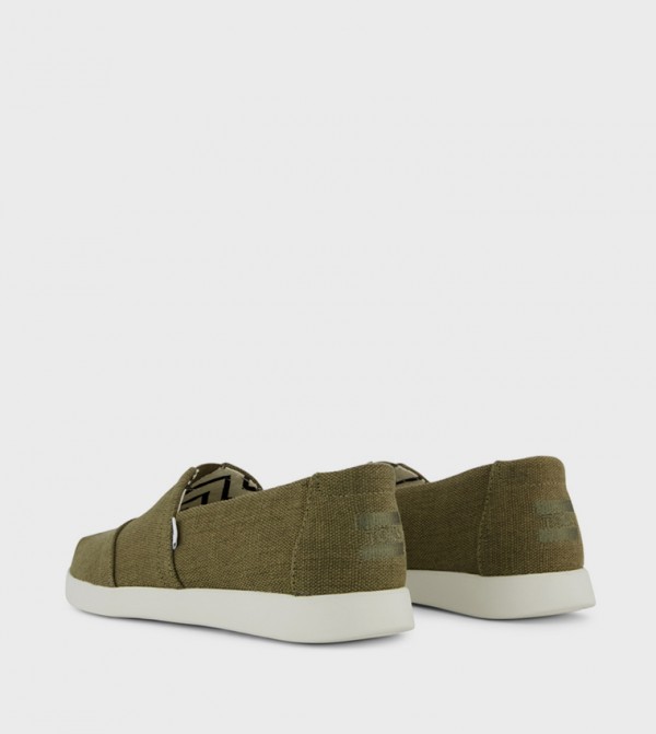 Toms Toms - Olive Casual Slip-ons