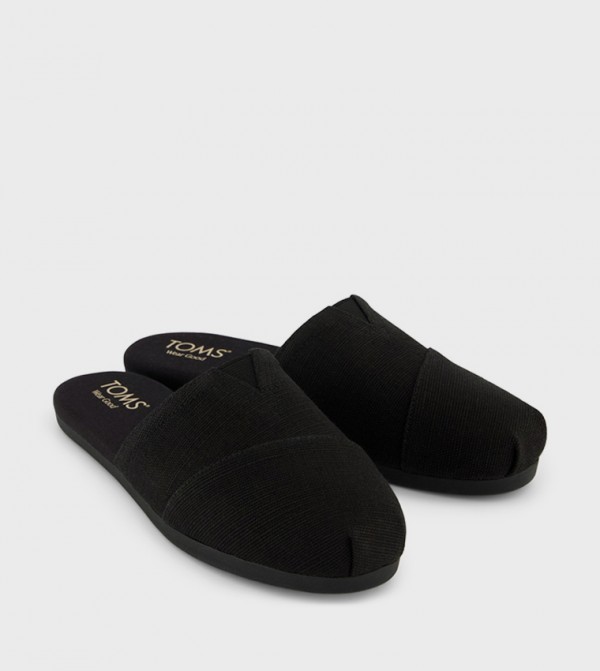 Toms Toms - Black Casual Slip-ons