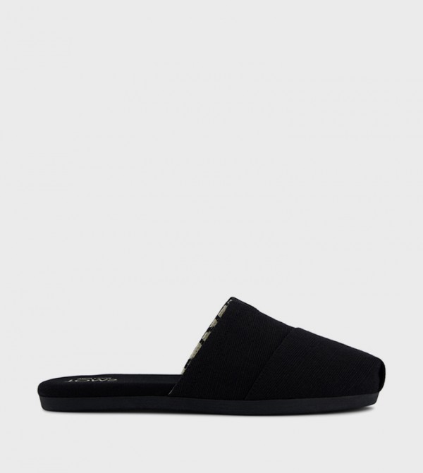 Toms Toms - Black Casual Slip-ons
