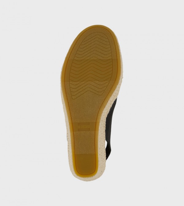 Toms Toms - Black Wedges