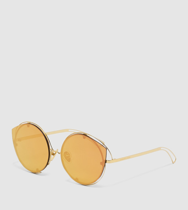 Charles & Keith  Sunglasses - Orange Cat Eye Sunglasses