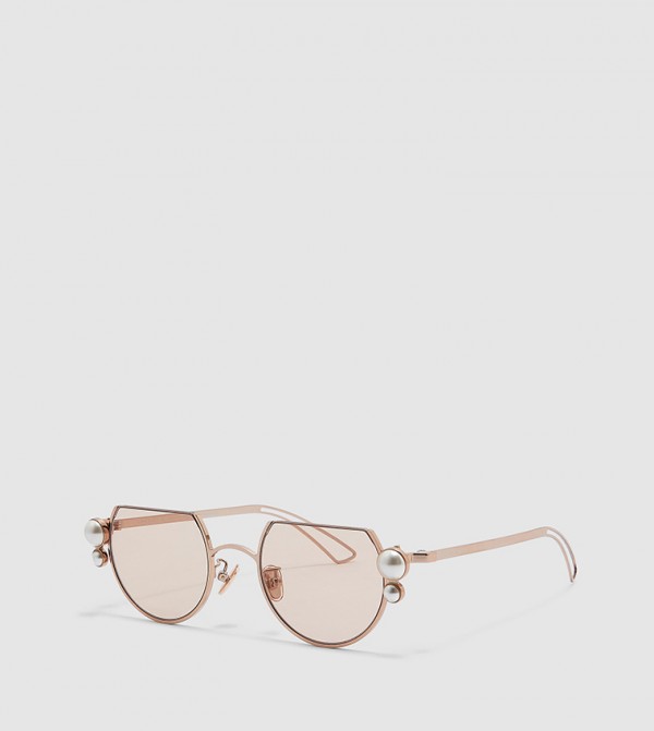 Charles & Keith  Sunglasses - Rose Round Sunglasses