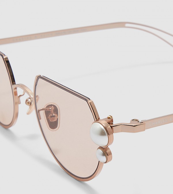 Charles & Keith  Sunglasses - Rose Round Sunglasses
