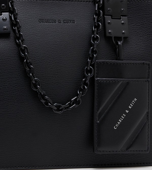 Charles & Keith  Satchel Bags - Black Satchel Bag