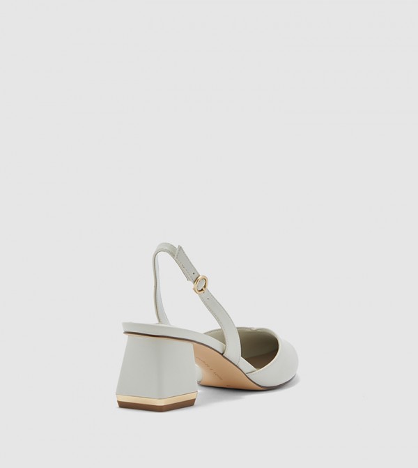 تشارلز آند كيث category 300 - كريمي  Block Heels