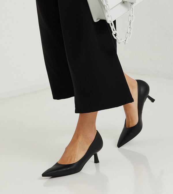 Charles & Keith Charles & Keith - Black Heeled Sandals