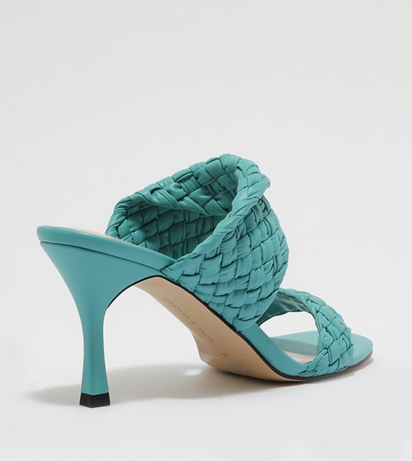 Charles & Keith Fashion Heels - Blue Heeled Sandals