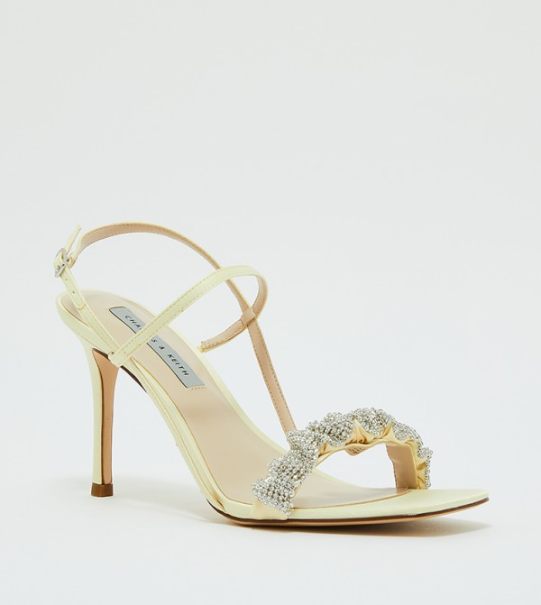 تشارلز آند كيث Strappy heels women - أصفر Heeled Sandals