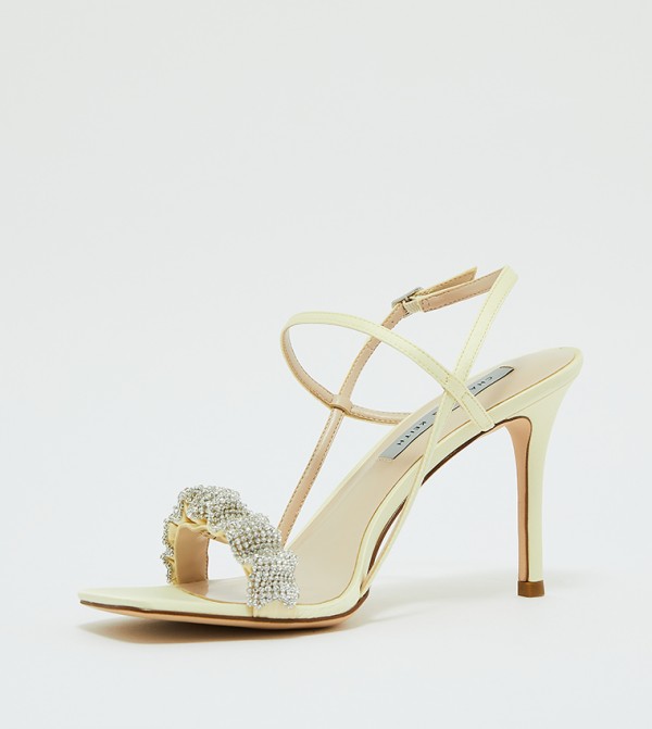 تشارلز آند كيث Strappy heels women - أصفر Heeled Sandals