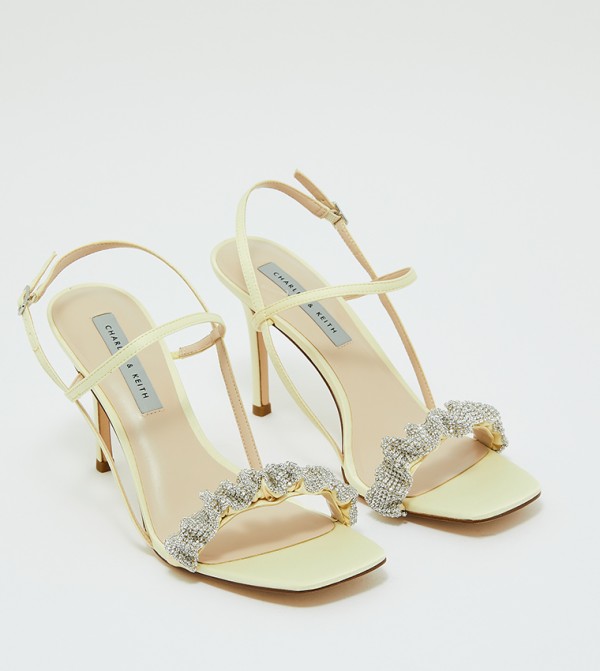 تشارلز آند كيث Strappy heels women - أصفر Heeled Sandals