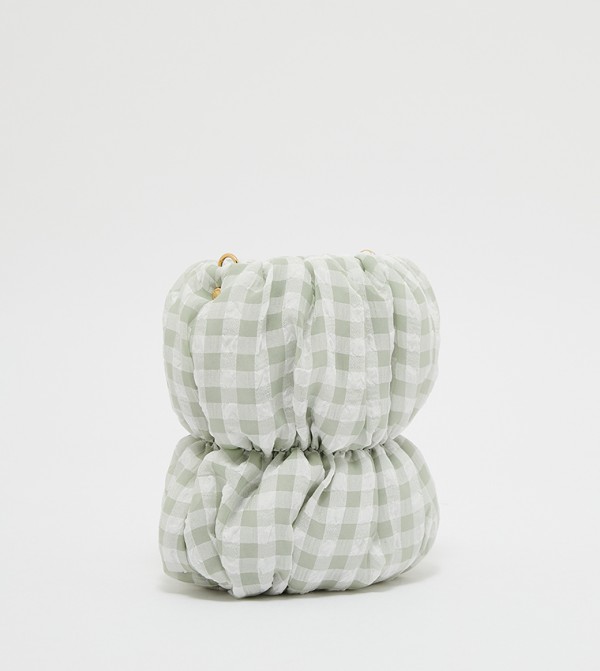 Charles & Keith all bags - Green Drawstring Bag