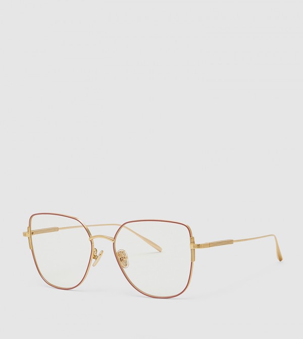 Charles & Keith - Pink Round Sunglasses