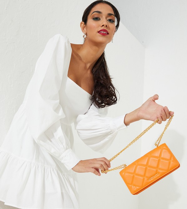 Charles & Keith Charles & Keith - Orange Wallet