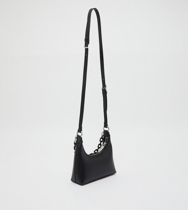 Charles & Keith tabby days - Black Shoulder Bag