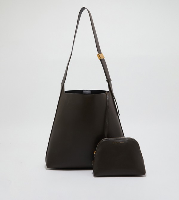 Charles & Keith tabby days - Brown Hobo