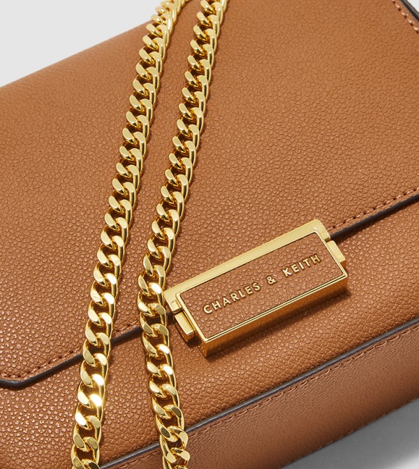 Charles & Keith  Crossbody Bags - Brown Cross Body