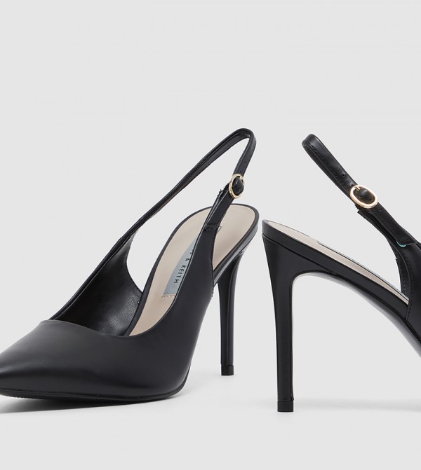 Charles & Keith  Stilettos - Black Pumps