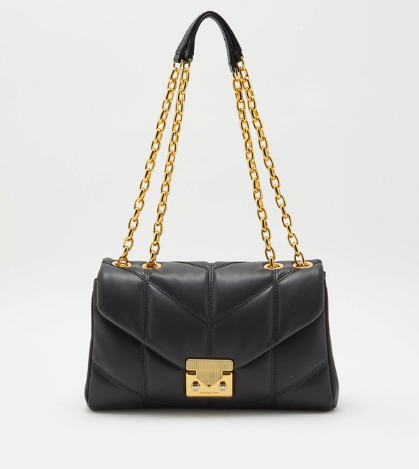 Charles & Keith Charles & Keith - Black Shoulder Bag
