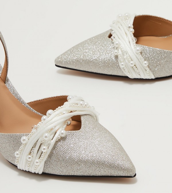 Charles & Keith all-about-metallic - Silver Pumps