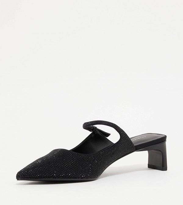 Charles & Keith Charles & Keith - Black Mules