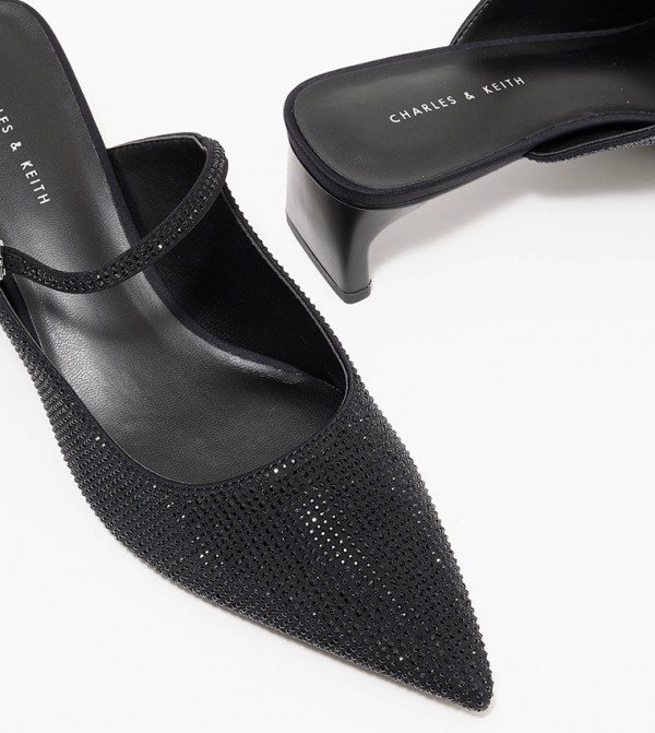 Charles & Keith Charles & Keith - Black Mules