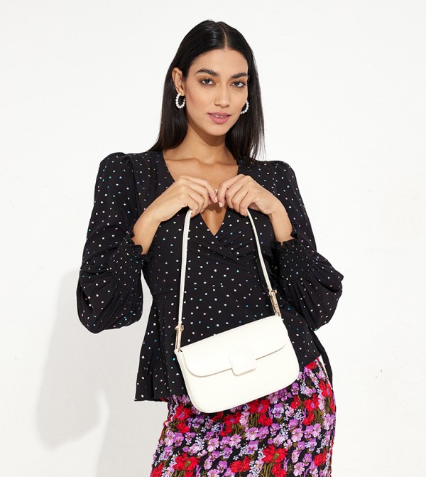 Charles & Keith Charles & Keith - Cream Shoulder Bag