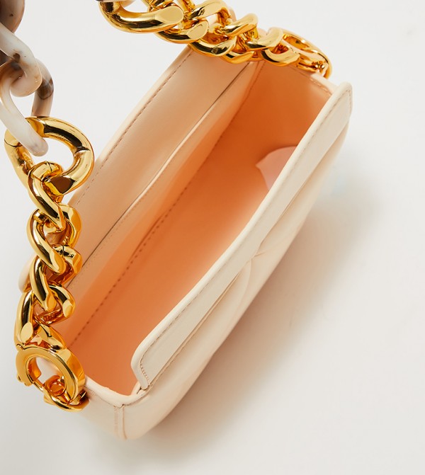 Charles & Keith  Mini Bags - Beige Mini Bags