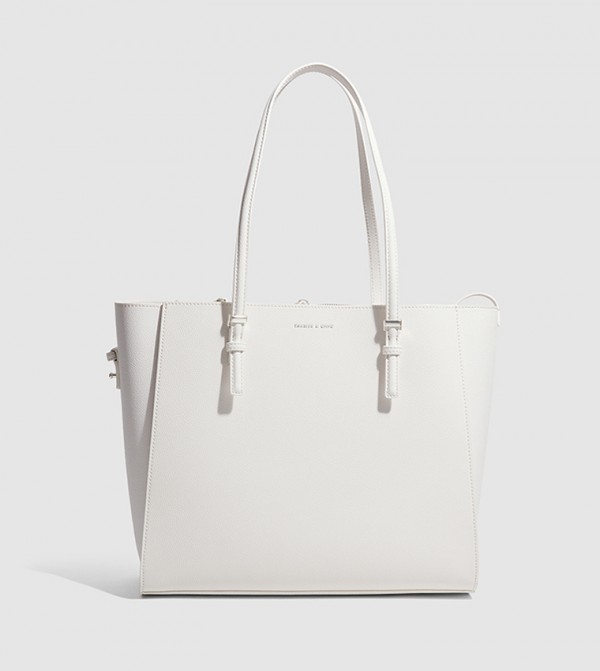 Charles & Keith Charles & Keith - White Tote Bag
