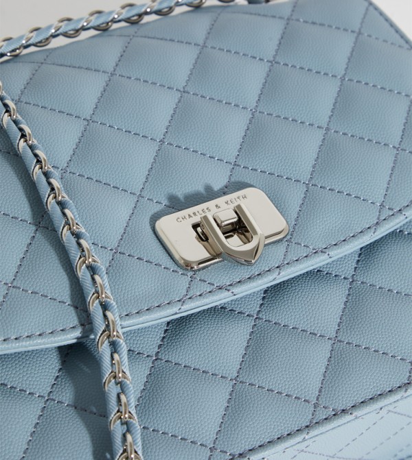 Charles & Keith  Crossbody Bags - Blue Cross Body