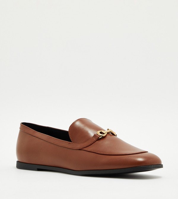 Charles & Keith  Shoes - Brown Loafers/Moccasins