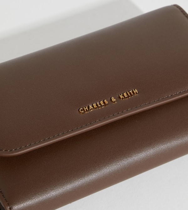 Charles & Keith  Wallets - Brown Wallets