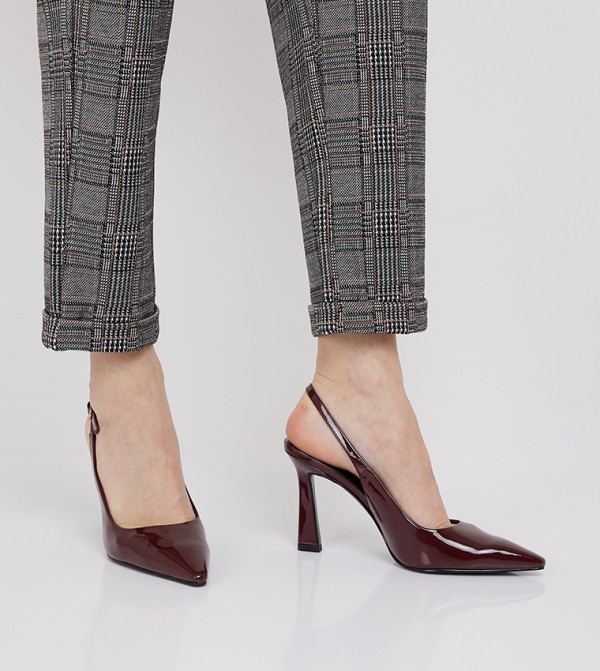 Charles & Keith Charles & Keith - Burgundy Pumps