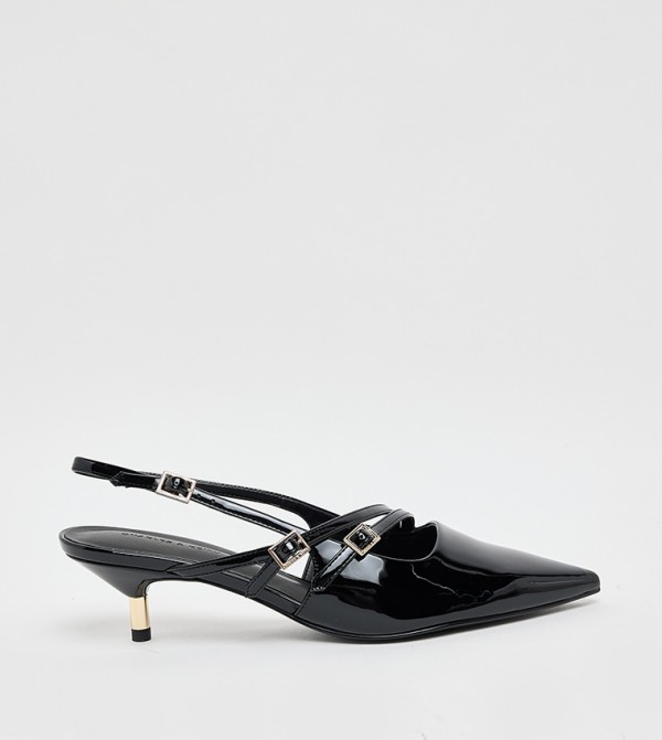 Charles & Keith  Sandals - Black Pumps