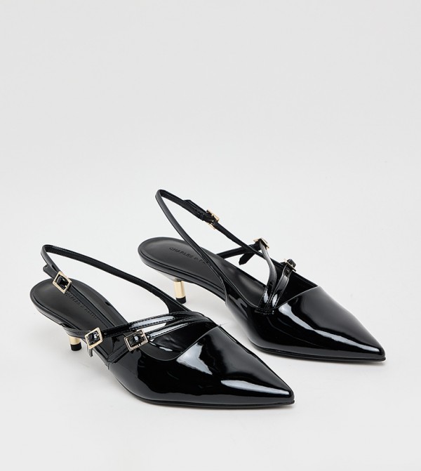 Charles & Keith  Sandals - Black Pumps