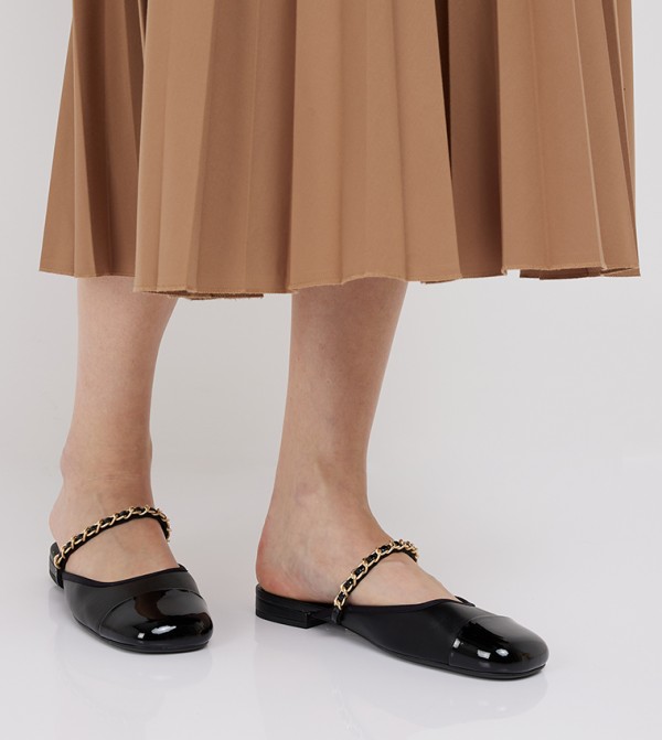 Charles & Keith Charles & Keith - Black Mules