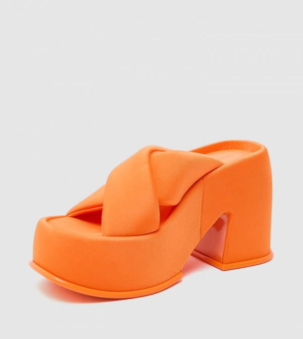 Charles & Keith Charles & Keith - Orange Heels